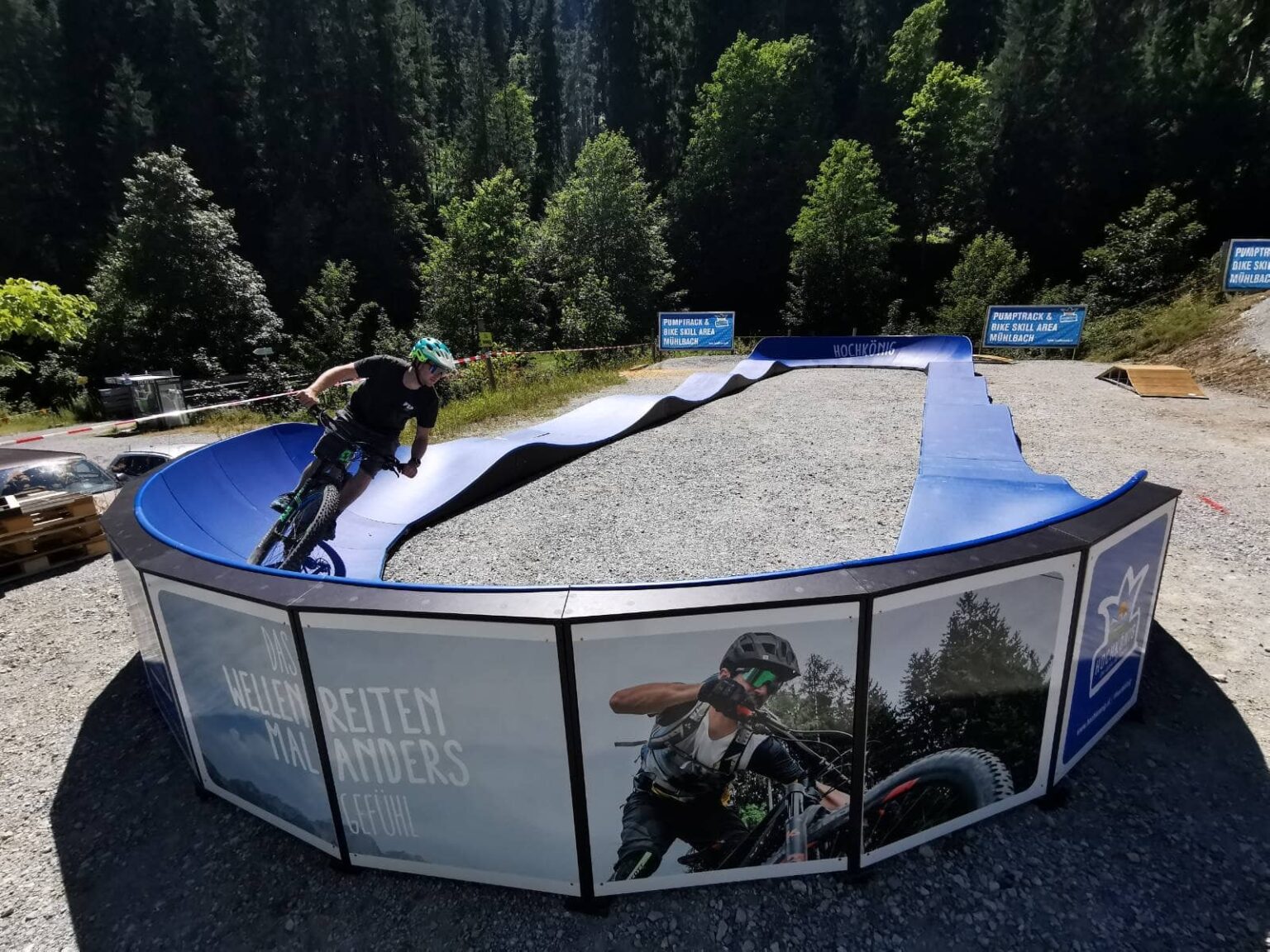 Verleih & Miete Modular Pumptrack PARKITECT®