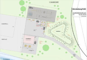 MünsterbergPark construction plan